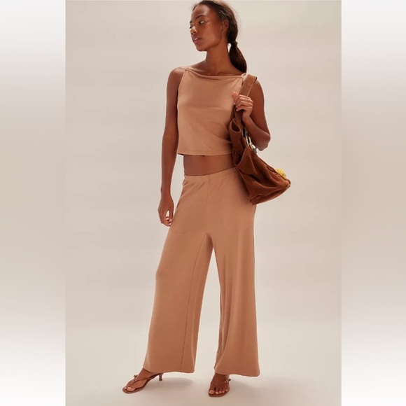 Free People Pants - NWT Two Piece Set Free People Feels Good Top & Pant Set Size Large